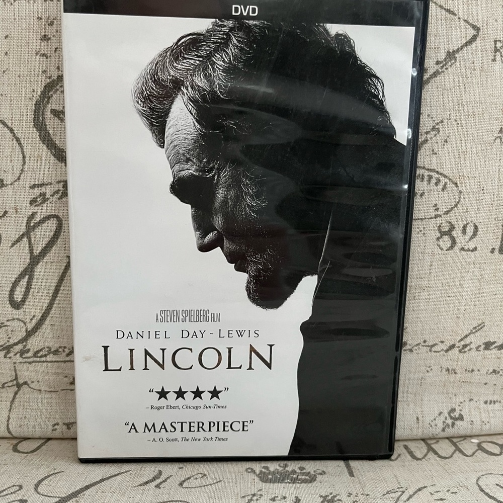 “Lincoln” Movie DVD with Daniel Day Lewis